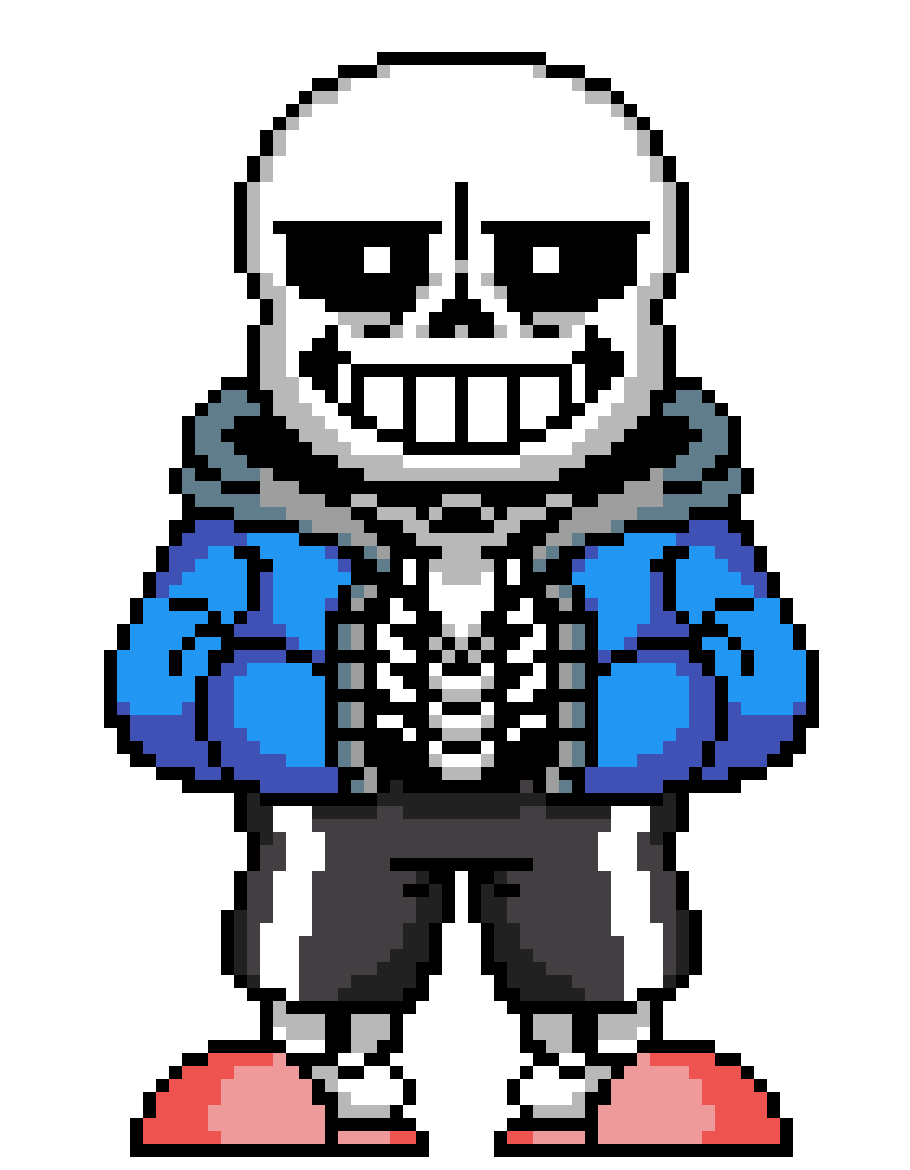 how to make a undertale sprite